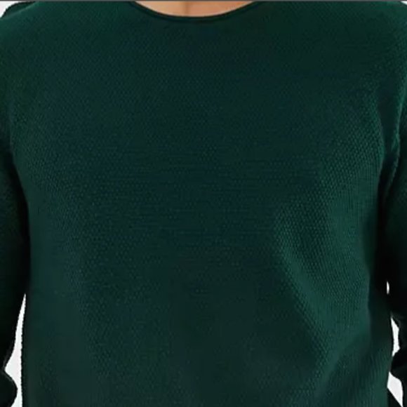 Selected Homme Crew Neck Sweater Green S - Picture 2 of 5